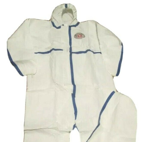 Enviroguard CoverallHood PPE XL Viroguard Qty 10 - Picture 10 of 13
